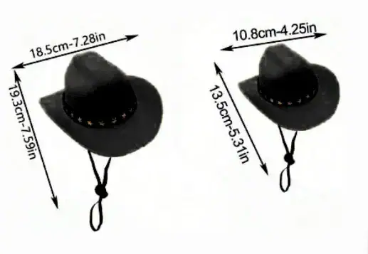 Sombrero vaquero Estrellas