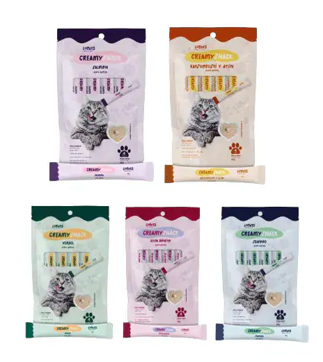 lopets creamy snack x4 tubos