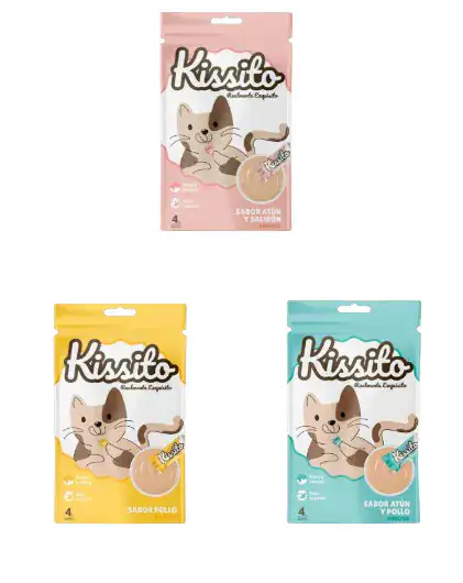 KISSITO ADULTOS 56g x 4 tubos
