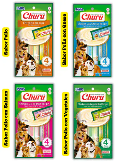 CHURU PERRO X4