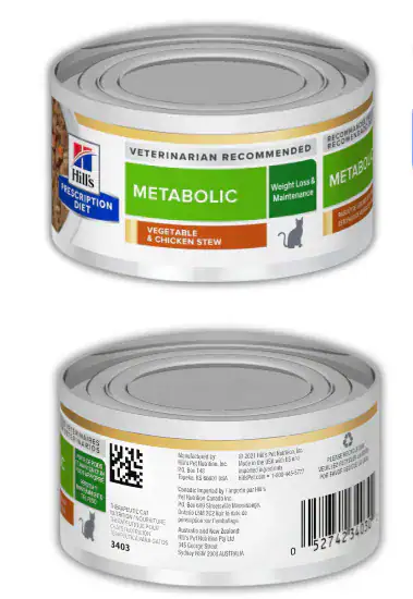 latas de comida premium
