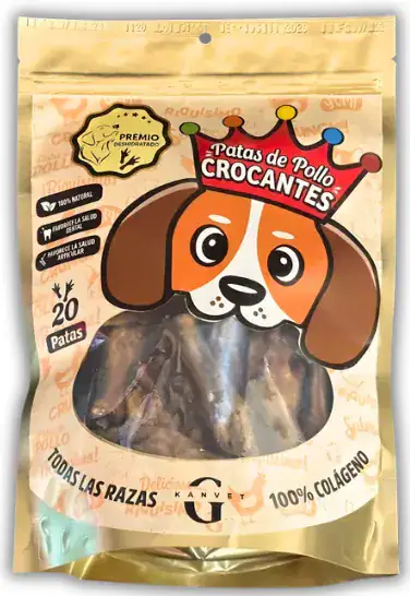 BOLSA PATAS CROCANTES X20 UNDS