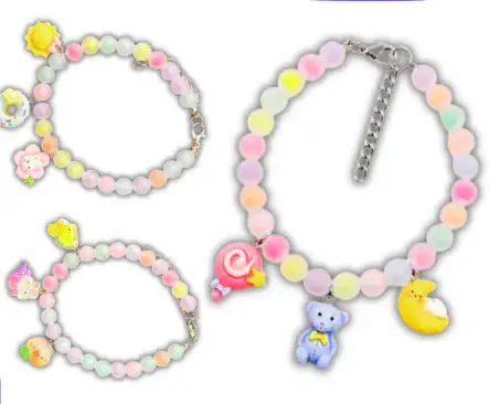 COLLAR PERLAS DE COLORES