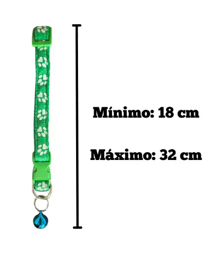 PLANCHA COLLAR NYLON HUELLA X12