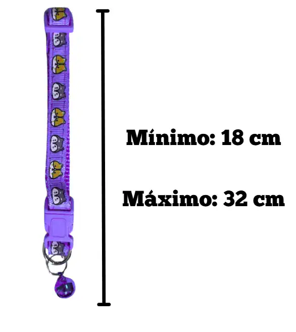 PLANCHA COLLAR NYLON CARITAS X12