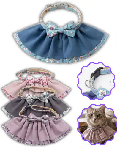 COLLAR BANDANA FLOREADO