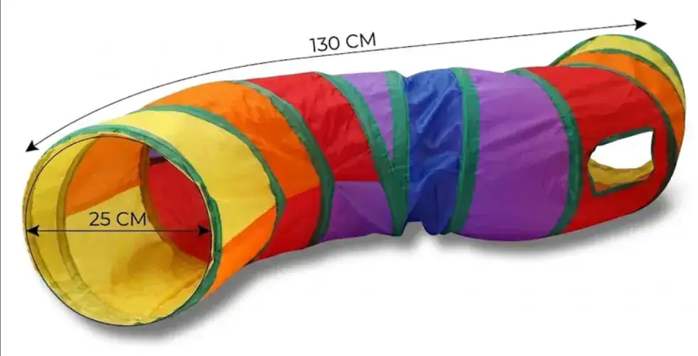 Tunel ONDEADO MULTICOLOR