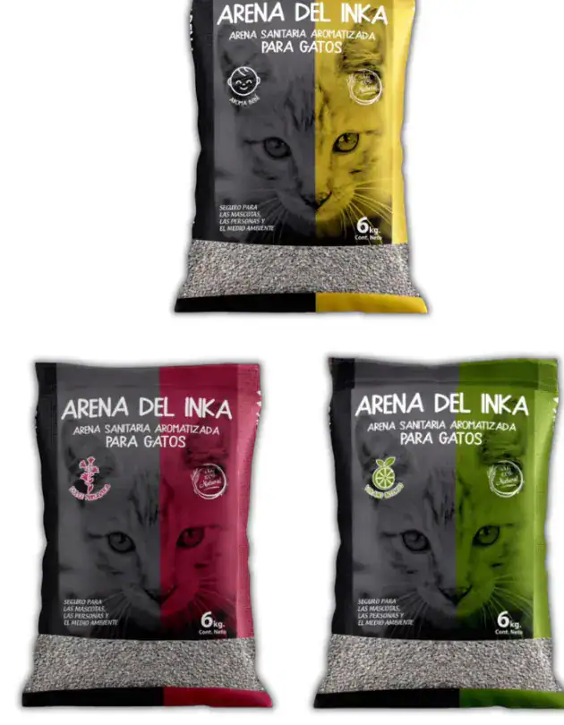 ARENA DEL INKA CLASICA AROMATIZADA 6KG