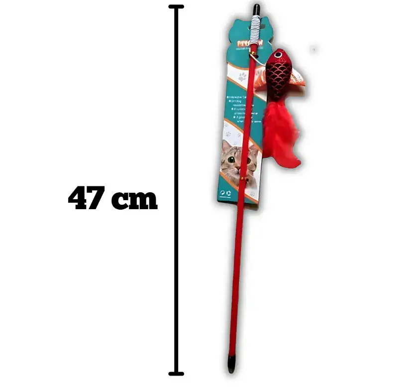 PALITO CON DIVISION SONAJA Y PLUMAS