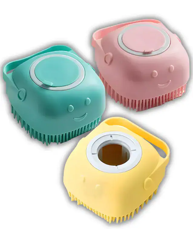 Cepillo dispensador de silicona