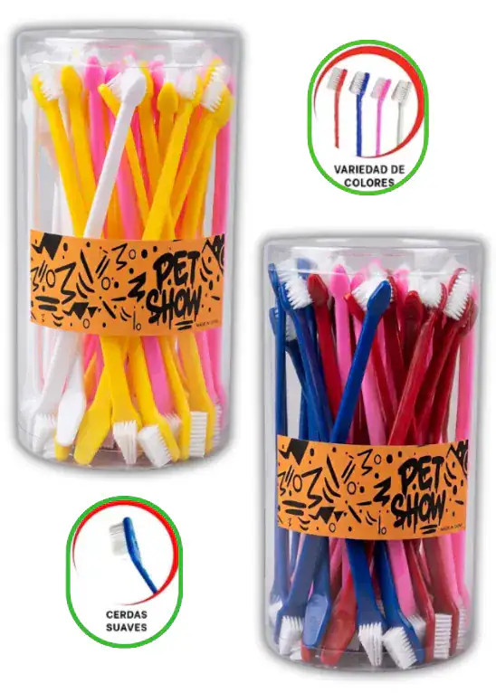 Cepillos dobles x50 (frasco)