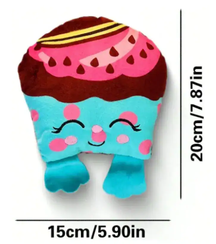 PELUCHE CUPCAKE CON PATITAS