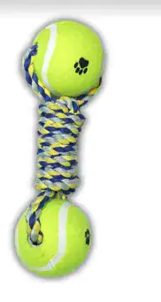 Soga con Dos Pelotas de Tennis