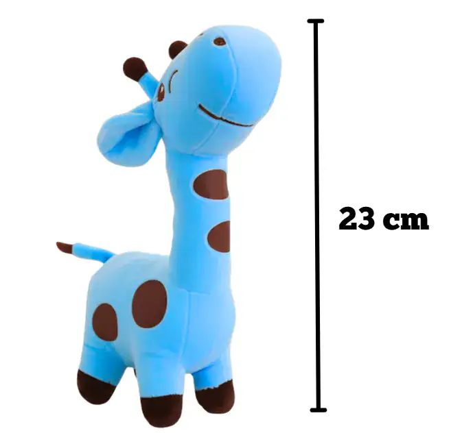 PELUCHE JIRAFITA COLORES