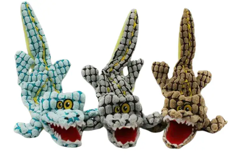 PELUCHE COCODRILO SIN RELLENO