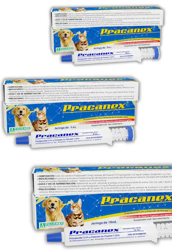 ANTIPARASITARIO PRACANEX GEL