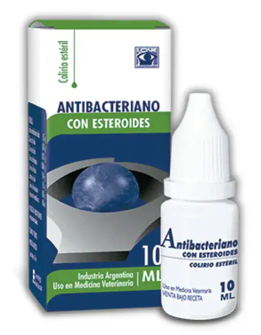 ANTIBACTERIANO CON ESTEROIDES