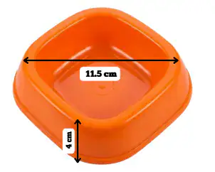 PLATO CUADRADO MINI
