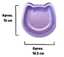 PLATO ESTAMPADO CARA DE GATO