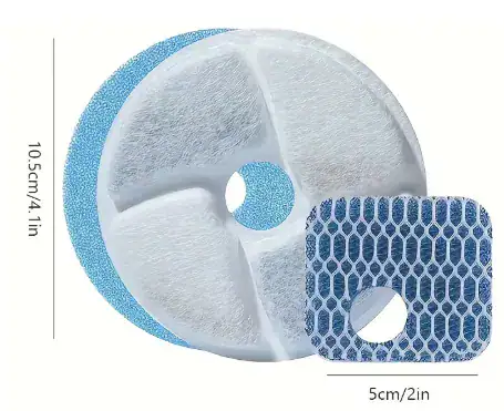 FILTRO DE AGUA CIRCULAR X4 UNDS