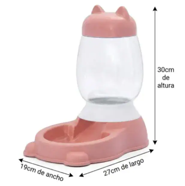 DISPENSADOR DE COMIDA CON OREJITAS