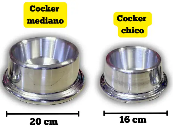 PLATO ALUMINIO CON BASE TRANSPARENTE