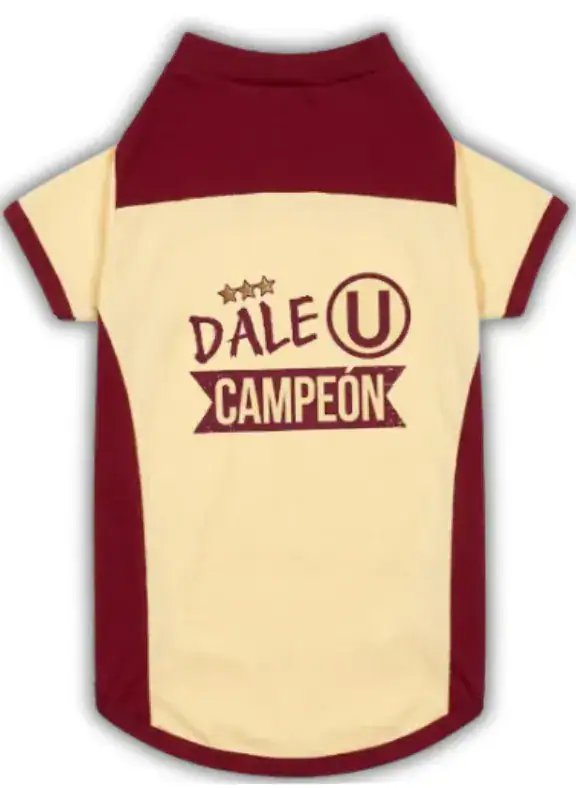 CAMISETA DE ALGODÓN CLASICO UNIVERSITARIO  Talla T-0