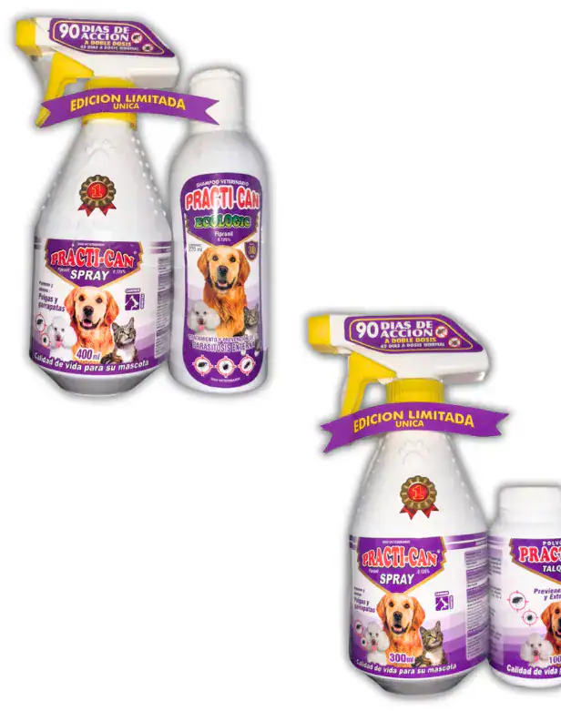 SPRAY ANTIPULGAS Y GARRAPATAS PRACTICAN