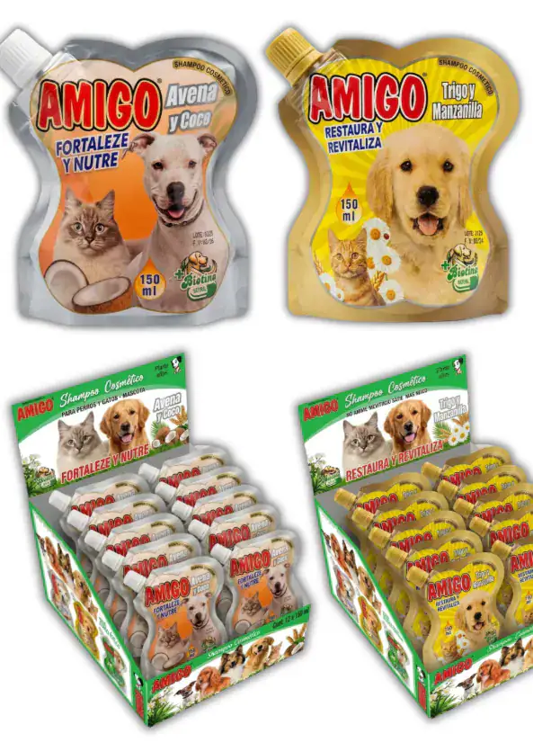 shampoo cosmetico Doypack AMIGO