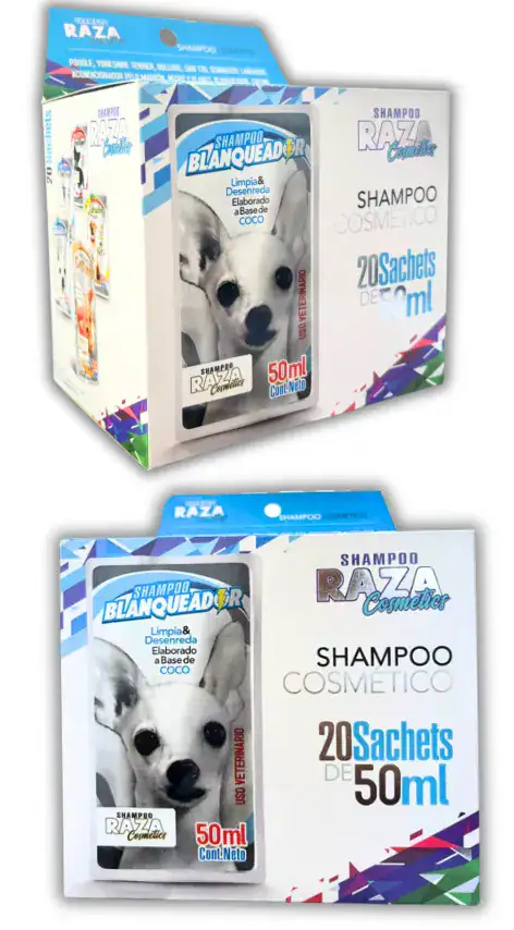SHAMPOO RAZA COSMETICO 20 UNDS X50 ML