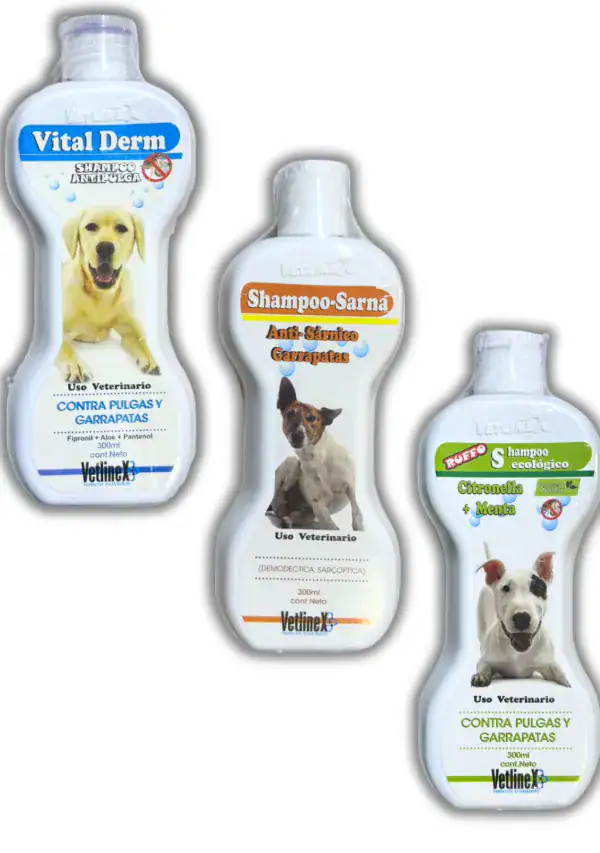 SHAMPOO VETLINEX ANTIPULGA 300 ml