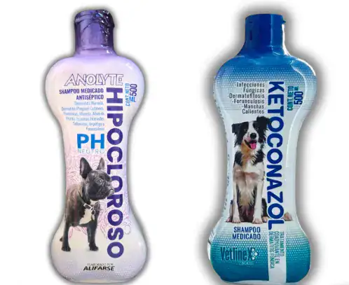 SHAMPOO VETLINEX medicado 500 ml