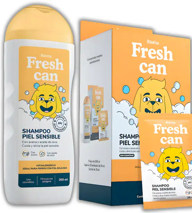 SHAMPOO FRESH CAN PIEL SENSIBLE