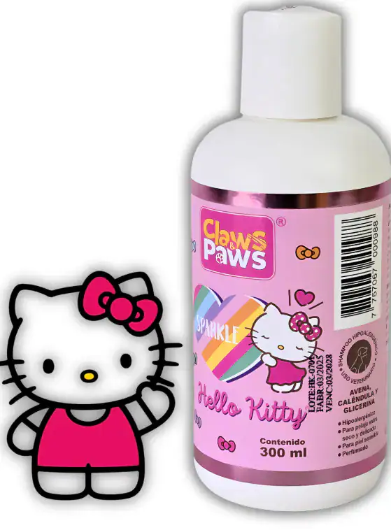 SHAMPOO HIPOALERGENICO HELLO KITTY