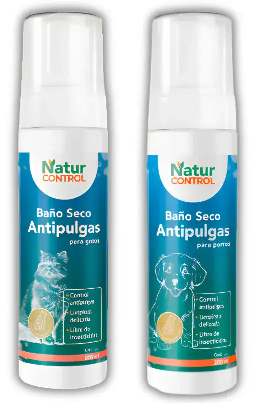 BAÑO SECO ANTIPULGAS