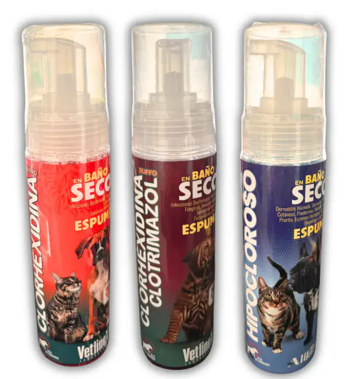 Baño Seco medicado vetlinex 200 Ml