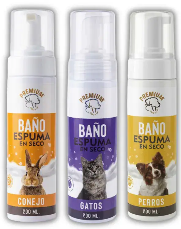 Baño De Espuma En Seco Premium 200 ml